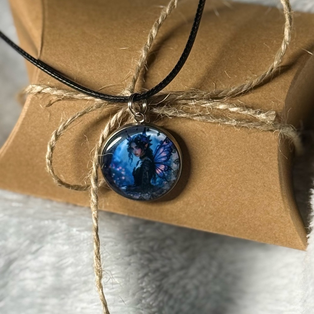 Enchanted Fairy Pendant Necklace